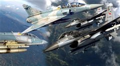 Ζεύγη τουρκικών F-16 πέταξαν πάνω από τις Οινούσες, την Παναγιά και ΒΑ της Χίου