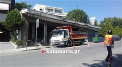 Καλαμαριά: Κτήριο εστία μόλυνσης καθάρισε ο δήμος στον Φοίνικα (βιντεο)