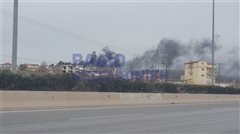 Πυκνός μαύρος καπνός στη δυτική Θεσσαλονίκη