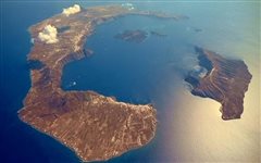 Γύρω στο 1560 π.Χ. εξερράγη το ηφαίστειο της Σαντορίνης