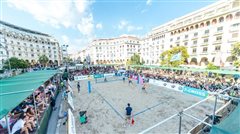 Πρωτάθλημα Beach Volley στην Πλατεία Αριστοτέλους