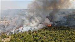 Υψηλός κίνδυνος εκδήλωσης πυρκαγιάς σήμερα στη Χαλκιδική  