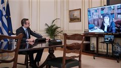 Βίντεο: Τι είπε ο Μητσοτάκης με την Πρόεδρο της Δημοκρατίας