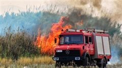 Σε εξέλιξη πυρκαγιές σε Κορινθία, Μεσσηνία και Λέσβο