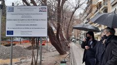 Θεσσαλονίκη: Ο δήμαρχος επιθεώρησε τεχνικά έργα στην πόλη
