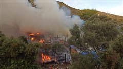 Πυρκαγιά στη Σάμο